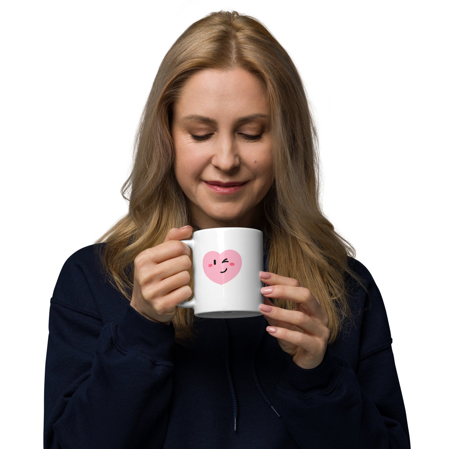 Best Winky Heart Mug - Jersey Sure